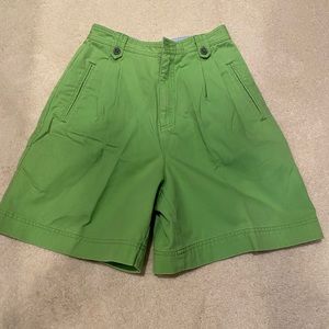 Liz Claiborne shorts lime green